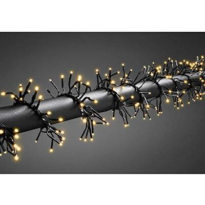 Konstsmide Touffe à micro LED Guirlande lumineuse, App Geste téléguidé, plastique, noir Konstsmide Touffe à micro LED Guirlande lumineuse, App Geste téléguidé, plastique, noir