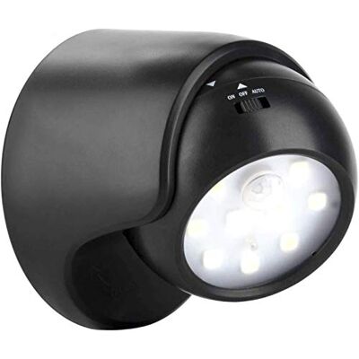 Proxinova Lampes de sécurité LED avec détecteur de mouvement PIR, projecteur LED lumineux 150 lumens, lumières extérieures sans fil, lumières d'extérieur alimentées par piles, éclairage extérieur à Proxinova Lampes de sécurité LED avec détecteur de mouvement PIR, projecteur LED lumineux 150 lumens, lumières extérieures sans fil, lumières d'extérieur alimentées par piles, éclairage extérieur à