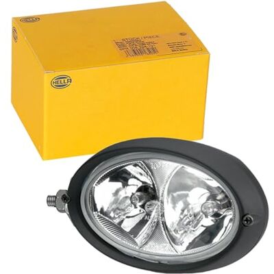 HELLA Halogène Projecteur de travail Oval 100-12V Montage en saillie/vissé pour fixation à l'horizontale Éclairage à grd rayon luminieux Fiche: AMP 1GA 996 161-331 HELLA Halogène Projecteur de travail Oval 100-12V Montage en saillie/vissé pour fixation à l'horizontale Éclairage à grd rayon luminieux Fiche: AMP 1GA 996 161-331