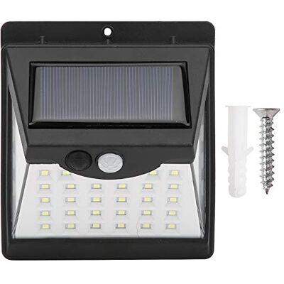 Hililand Lumières solaires de sécurité solaire extérieure Lumières de détecteur de mouvement lumières réglables 40LED Flood Lights Projecteurs extérieurs Hililand Lumières solaires de sécurité solaire extérieure Lumières de détecteur de mouvement lumières réglables 40LED Flood Lights Projecteurs extérieurs