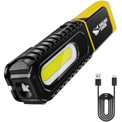 Smiling Shark 1 lampe de travail jaune Smiling Shark 1 lampe de travail jaune