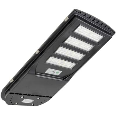 PNI Lampadaire SL130 300 W, avec panneau solaire intégré de 20 W, 6 500 K, 2 900 lm, 4 batteries intégrées de 20 Ah et détecteur de mouvement à micro-ondes PNI Lampadaire SL130 300 W, avec panneau solaire intégré de 20 W, 6 500 K, 2 900 lm, 4 batteries intégrées de 20 Ah et détecteur de mouvement à micro-ondes