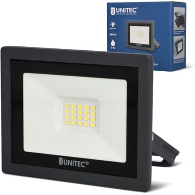 Unitec Spot LED d'extérieur 10 W 800 lm 6500 K Anthracite IP65 moulé sous pression Verre de sécurité avec connexion enfichable et support de montage rapide Unitec Spot LED d'extérieur 10 W 800 lm 6500 K Anthracite IP65 moulé sous pression Verre de sécurité avec connexion enfichable et support de montage rapide