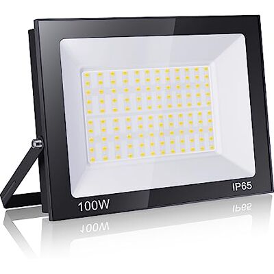 loyal Projecteur LED 100W 10000LM Super Lumineux, 6000K Blanc Froid, IP65 Imperméable, Éclairage de Sécurité D'extérieur Pour Terrasse, Jardin, Garage, Cour loyal Projecteur LED 100W 10000LM Super Lumineux, 6000K Blanc Froid, IP65 Imperméable, Éclairage de Sécurité D'extérieur Pour Terrasse, Jardin, Garage, Cour