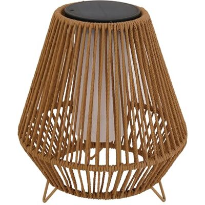 Lumisky Lanterne solaire décorative avec base LED solaire rechargeable LED blanc chaud SALOMEA SMALL H35cm Lumisky Lanterne solaire décorative avec base LED solaire rechargeable LED blanc chaud SALOMEA SMALL H35cm