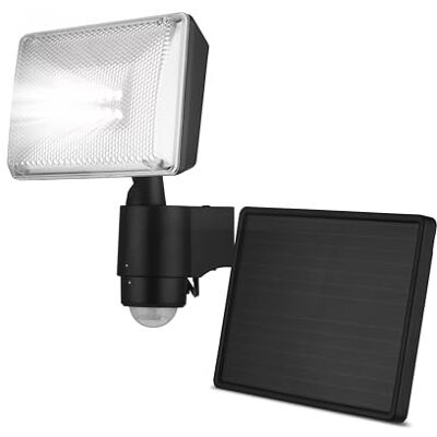 REV Spot LED solaire IP44, ampoule LED 6 W, 480 lm, 6000 K, applique murale idéal pour les entrées de cour, les garages et les entrées de maison, anthracite REV Spot LED solaire IP44, ampoule LED 6 W, 480 lm, 6000 K, applique murale idéal pour les entrées de cour, les garages et les entrées de maison, anthracite