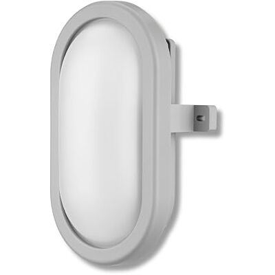 REV Lampe LED pour pièces humides Lampe de cave pour montage au plafond ou au mur IP44-5,5 W Jusqu'à 25 000 h Gris REV Lampe LED pour pièces humides Lampe de cave pour montage au plafond ou au mur IP44-5,5 W Jusqu'à 25 000 h Gris