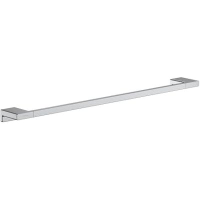 Hansgrohe AddStoris Porte-serviettes de bain 648 mm, Porte-serviettes pour montage mural, fixation cachée, Accessoires de salle de bains, Chromé, 41747000 Hansgrohe AddStoris Porte-serviettes de bain 648 mm, Porte-serviettes pour montage mural, fixation cachée, Accessoires de salle de bains, Chromé, 41747000