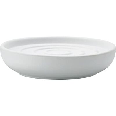 Zone Nova Porte-Brosse à Dents en Porcelaine avec revêtement Doux au Toucher Gris Zone Nova Porte-Brosse à Dents en Porcelaine avec revêtement Doux au Toucher Gris