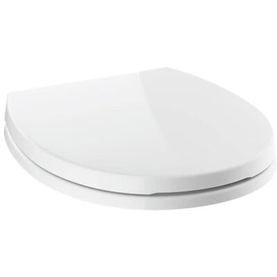 Delta Lunette WC ronde avant avec fermeture lente Blanc 801903-WH Delta Lunette WC ronde avant avec fermeture lente Blanc 801903-WH