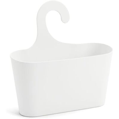 stardis Panier de douche blanc avec crochets de suspension Étagère de douche Étagère de salle de bain Ustensilo Étagère suspendue stardis Panier de douche blanc avec crochets de suspension Étagère de douche Étagère de salle de bain Ustensilo Étagère suspendue