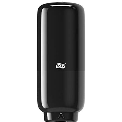 Tork Distributeur murale de soins pour la peau avec capteur Intuition noir S4, distribution sans contact, Gamme Elevation, 561608 Tork Distributeur murale de soins pour la peau avec capteur Intuition noir S4, distribution sans contact, Gamme Elevation, 561608