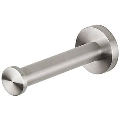 Geesa Nemox Porte-rouleau de papier toilette en acier inoxydable brossé 49 x 49 x 130 mm Geesa Nemox Porte-rouleau de papier toilette en acier inoxydable brossé 49 x 49 x 130 mm