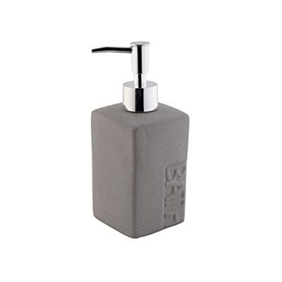 axentia Bath Dolomite Distributeur de savon Gris 7,2 x 18,2 x 7,2 cm axentia Bath Dolomite Distributeur de savon Gris 7,2 x 18,2 x 7,2 cm