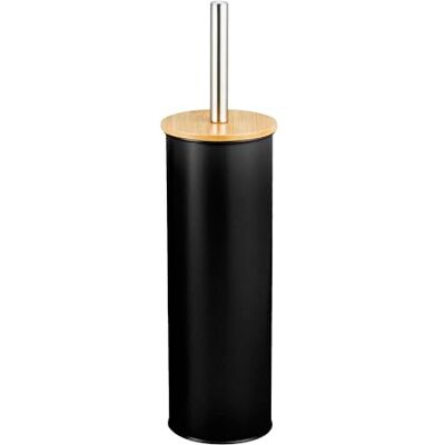 Amig 25372 Brosse toilette NATURLINE Ø95 x 380 mm Acier/Bambou Noir Amig 25372 Brosse toilette NATURLINE Ø95 x 380 mm Acier/Bambou Noir