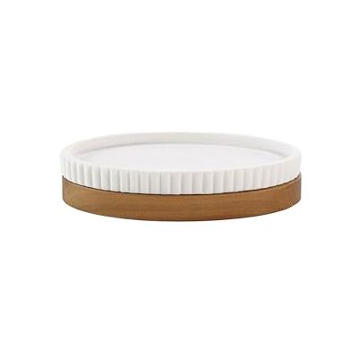 Marque Générique Niagara Distributeur de savon en plastique rayé - Distributeur de savon Marque Générique Niagara Distributeur de savon en plastique rayé - Distributeur de savon