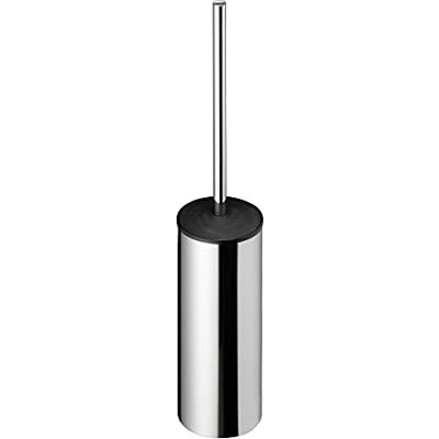 Geesa Wynk Brosse WC avec couvercle et insert en plastique amovible Chromé 79 x 399 x 88 mm Geesa Wynk Brosse WC avec couvercle et insert en plastique amovible Chromé 79 x 399 x 88 mm