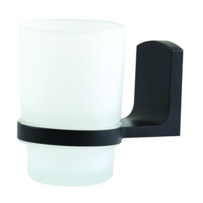Support à brosse à dents en verre noir Taku - Toothbrush holder Support à brosse à dents en verre noir Taku - Toothbrush holder