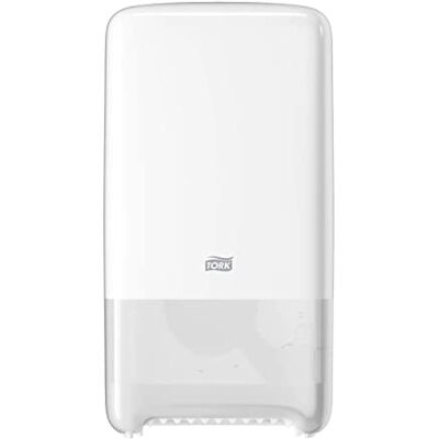 Tork Mid-Size® Dispensador Para Dos Rollos De Papel Higiénico T6, Blanco Santé et soins personnels Tork Mid-Size® Dispensador Para Dos Rollos De Papel Higiénico T6, Blanco Santé et soins personnels