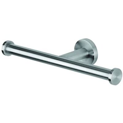 Geesa Nemox Porte-rouleau de papier toilette double en acier inoxydable brossé 258 x 49 x 87 mm Geesa Nemox Porte-rouleau de papier toilette double en acier inoxydable brossé 258 x 49 x 87 mm