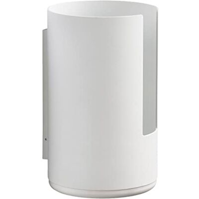 Zone Rim Réserve de Papier Toilette Mural, Dia 13,2 x 21,8 cm, Blanc Zone Rim Réserve de Papier Toilette Mural, Dia 13,2 x 21,8 cm, Blanc