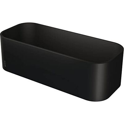 Geesa Frame Panier de douche en plastique Noir 250 x 80 x 110 mm Geesa Frame Panier de douche en plastique Noir 250 x 80 x 110 mm