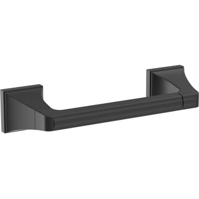Amerock Porte-papier toilette Noir mat Mulholland Porte-mouchoirs pivotant à double poteau Matériel de salle de bain Accessoires de salle de bain Amerock Porte-papier toilette Noir mat Mulholland Porte-mouchoirs pivotant à double poteau Matériel de salle de bain Accessoires de salle de bain