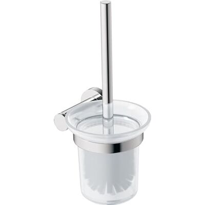 Duravit Brosse de toilette D-Code Support mural Brosse WC Chromé Duravit Brosse de toilette D-Code Support mural Brosse WC Chromé