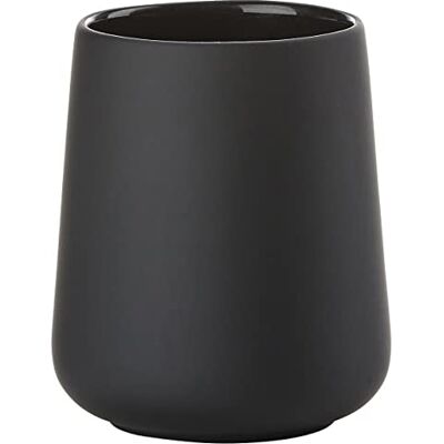 Zone Nova One Gobelet en céramique avec revêtement Soft Touch Noir Diamètre 8 cm Hauteur 10 cm Zone Nova One Gobelet en céramique avec revêtement Soft Touch Noir Diamètre 8 cm Hauteur 10 cm