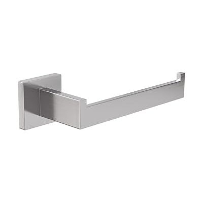 Amig Porte-papier toilette Mod. Isla-3 Support de rouleau WC avec vis incluses 165 x 75 x 55 mm Acier inoxydable Argent mat Amig Porte-papier toilette Mod. Isla-3 Support de rouleau WC avec vis incluses 165 x 75 x 55 mm Acier inoxydable Argent mat