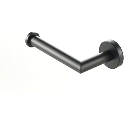 Geesa Nemox Porte-rouleau de papier toilette en acier inoxydable Noir 151 x 49 x 87 mm Geesa Nemox Porte-rouleau de papier toilette en acier inoxydable Noir 151 x 49 x 87 mm