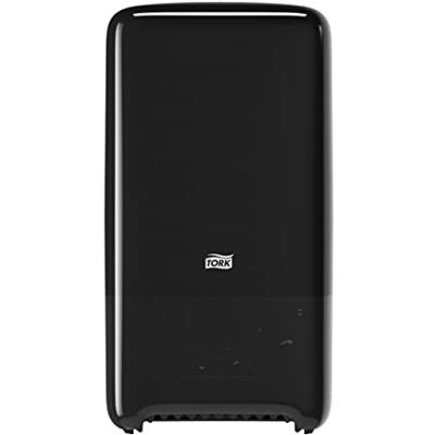 Tork Distributeur murale Double pour Papier Toilette Rouleau Mid-size noir T6, grande capacité, gamme Elevation, 557508 Tork Distributeur murale Double pour Papier Toilette Rouleau Mid-size noir T6, grande capacité, gamme Elevation, 557508