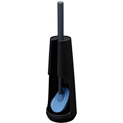 Porte-balai noir et gris mat - Broom holder Porte-balai noir et gris mat - Broom holder