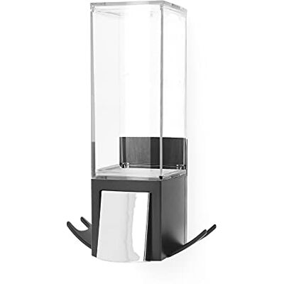 Compactor Distributeur de savon mural, Noir, 13 x 8,8 x H 20,8 cm, RAN9654 Compactor Distributeur de savon mural, Noir, 13 x 8,8 x H 20,8 cm, RAN9654