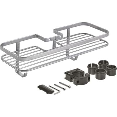 Metaltex Origin LUXY Étagère de douche pour barre de douche de 18 à 25 cm Metaltex Origin LUXY Étagère de douche pour barre de douche de 18 à 25 cm