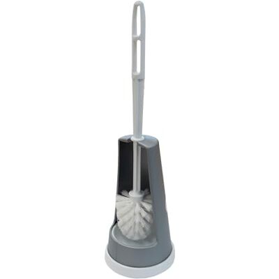 Amig 24633 Brosse toilette CAMPANA Ø13 x 40 cm Nylon-PVC Gris/Blanc Amig 24633 Brosse toilette CAMPANA Ø13 x 40 cm Nylon-PVC Gris/Blanc