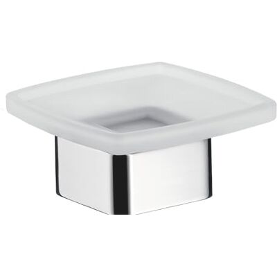 Emco 053000101 Loft Porte-savon suspendu en verre satiné Chromé Emco 053000101 Loft Porte-savon suspendu en verre satiné Chromé