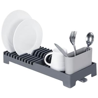 Amig Égouttoir avec Drain Gris EASY Amig Égouttoir avec Drain Gris EASY