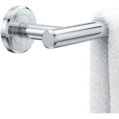 Gatco 4240A Latitude II, barre porte-serviettes, 76,2 cm, chrome Support mural pour salle de bain, longueur totale 82,9 cm Gatco 4240A Latitude II, barre porte-serviettes, 76,2 cm, chrome Support mural pour salle de bain, longueur totale 82,9 cm