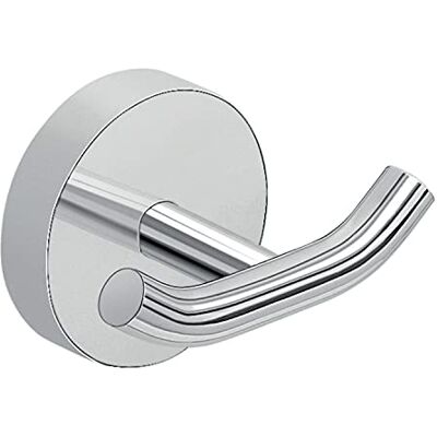 Gedy Chromée, Osaka, Porte-serviettes double finition, dimensions 5 x 7 x 4,6 cm, porte-serviettes en chrome, acier inoxydable et récipients en verre satiné, 10 ans de garantie, design R&S, unique Gedy Chromée, Osaka, Porte-serviettes double finition, dimensions 5 x 7 x 4,6 cm, porte-serviettes en chrome, acier inoxydable et récipients en verre satiné, 10 ans de garantie, design R&S, unique