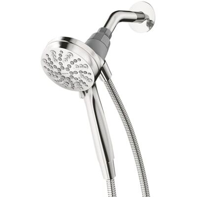 Moen INC/FAUCETS Engage Magnetic Shower Head, Handheld, Chrome, 3.75-In. Dia. Moen INC/FAUCETS Engage Magnetic Shower Head, Handheld, Chrome, 3.75-In. Dia.