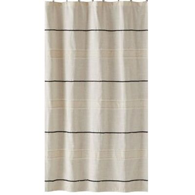 SKL Home Rideau de douche en lin 177,8 x 182,9 cm par Saturday Knight Ltd SKL Home Rideau de douche en lin 177,8 x 182,9 cm par Saturday Knight Ltd