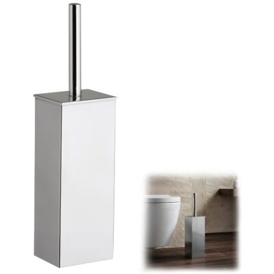 Premier Housewares 1600452 Brosse WC en acier inoxydable 37 x 10 x 10 cm Premier Housewares 1600452 Brosse WC en acier inoxydable 37 x 10 x 10 cm