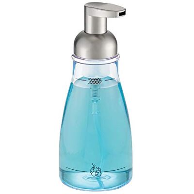 Distributeur de savon moussant InterDesign - Plastique transparent et durable Distributeur de savon moussant InterDesign - Plastique transparent et durable