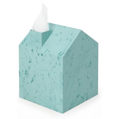 Umbra CASA Protège-boîte à mouchoirs Bleu océan Polypropylène Umbra CASA Protège-boîte à mouchoirs Bleu océan Polypropylène