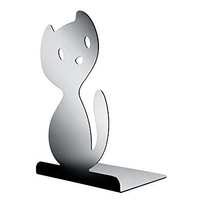 Alessi A di Bibliothèque en acier inoxydable 18/10 poli miroir Argenté 15,5 x 11 x 17 cm Alessi A di Bibliothèque en acier inoxydable 18/10 poli miroir Argenté 15,5 x 11 x 17 cm