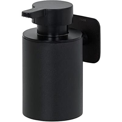 Distributeur de savon moderne Tiger - Noir mat - 180 Ml Distributeur de savon moderne Tiger - Noir mat - 180 Ml