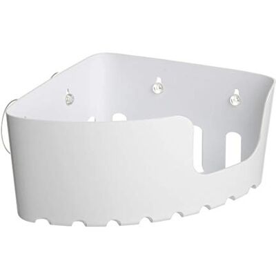 TATAY Étagère Salle de Bain sans Perçage d’Angle, Supporte 2 kg Étagère Douche sans Perçage Supporte 2 kg Format d’Angle Dimensions 20 x 20 x 11 cm 20 x 20 x 11 cm, Blanc TATAY Étagère Salle de Bain sans Perçage d’Angle, Supporte 2 kg Étagère Douche sans Perçage Supporte 2 kg Format d’Angle Dimensions 20 x 20 x 11 cm 20 x 20 x 11 cm, Blanc