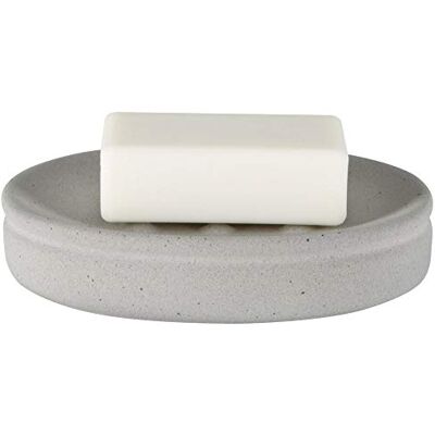 Spirella Porte Savon Céramique Cement Gris Spirella Porte Savon Céramique Cement Gris