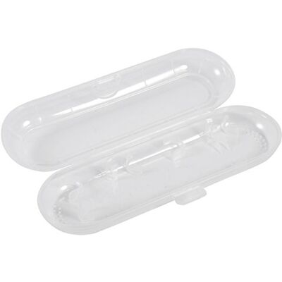 Zerodis Étui Portable Pour Brosse À Dents Électrique Et Brossettes De Rechange, Trousse Case Pour Voyage En Plastique Zerodis Étui Portable Pour Brosse À Dents Électrique Et Brossettes De Rechange, Trousse Case Pour Voyage En Plastique